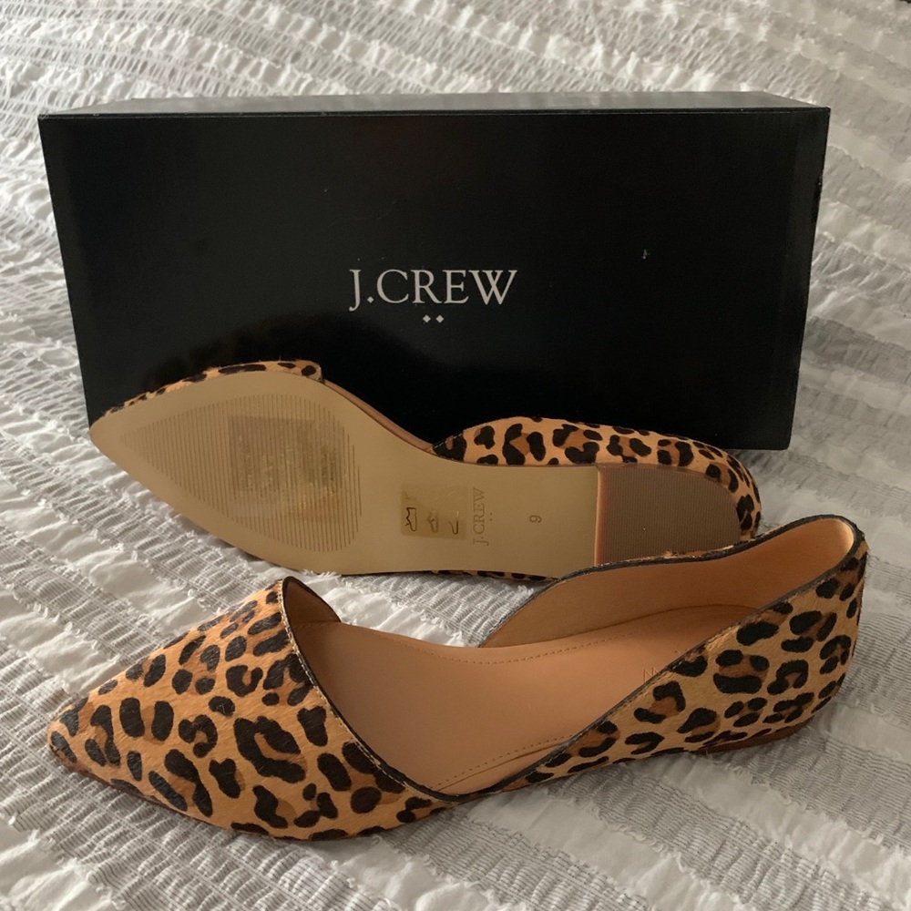Like New J. Crew D’Orsay Flats w/o Box